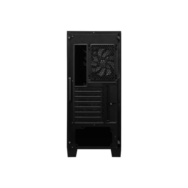 MSI MAG FORGE 120A AIRFLOW computerbehuizing Midi Tower Zwart, Transparant