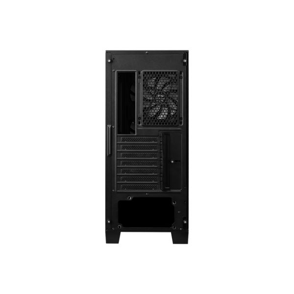 MSI MAG FORGE 320R AIRFLOW computerbehuizing Micro Tower Zwart, Transparant