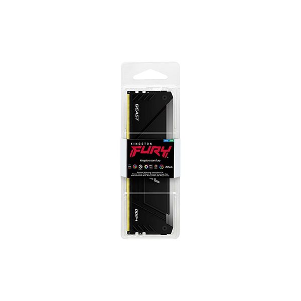 Kingston Technology FURY 8GB 2666MT/s DDR4 CL16 DIMM Beast RGB (KF426C16BB2A/8)