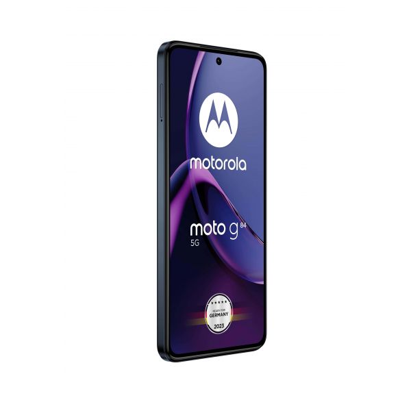 Motorola Moto G Moto G84 16,6 cm (6.55") Hybride Dual SIM Android 13 5G USB Type-C 12 GB 256 GB 5000 mAh Blauw (PAYM0003SE)