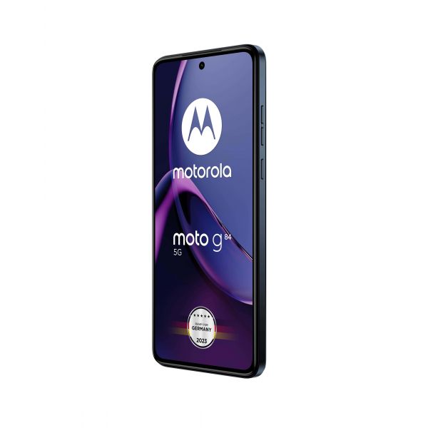 Motorola Moto G Moto G84 16,6 cm (6.55") Hybride Dual SIM Android 13 5G USB Type-C 12 GB 256 GB 5000 mAh Blauw (PAYM0003SE)