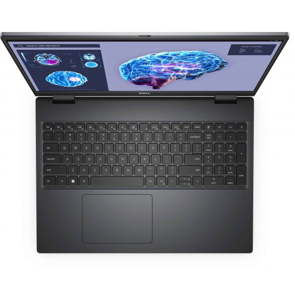 DELL Precision 7680 i7-13850HX Mobiel werkstation 40,6 cm (16") Full HD+ Intel® Core™ i7 32 GB DDR5-SDRAM 1000 GB SSD NVIDIA RTX 3500 Wi-Fi 6E (802.11ax) Windows 11 Pro Grijs (4W5KH)