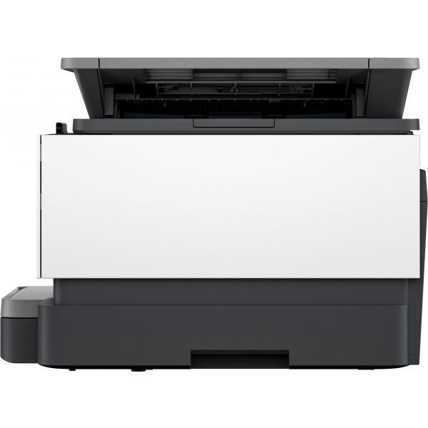 HP OfficeJet Pro 9120b All-in-One printer, Kleur, Printer voor Thuis en thuiskantoor, Printen, kopiëren, scannen, faxen, Draadloos; Dubbelzijdig printen; Dubbelzijdig scannen; Scannen naar e-mail; Scannen naar pdf; Faxen; USB-poort voorzijde; Touchscreen;