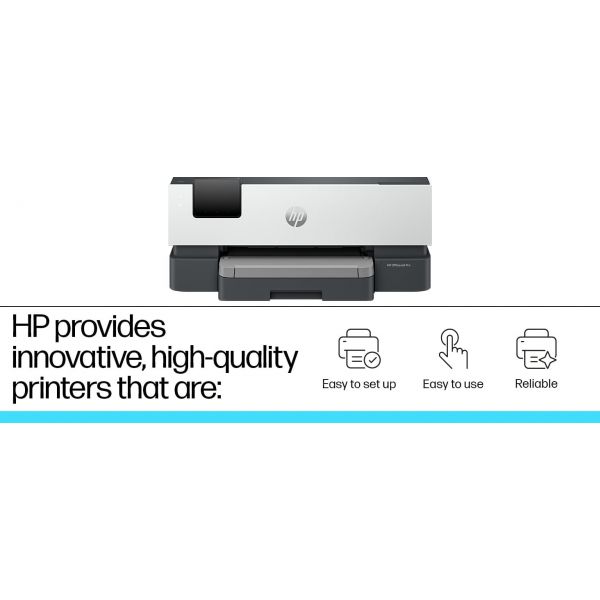 HP OfficeJet Pro 9110b printer, Kleur, Printer voor Thuis en thuiskantoor, Print, Draadloos; Dubbelzijdig printen; Printen vanaf telefoon of tablet; Touchscreen; USB-poort voorzijde