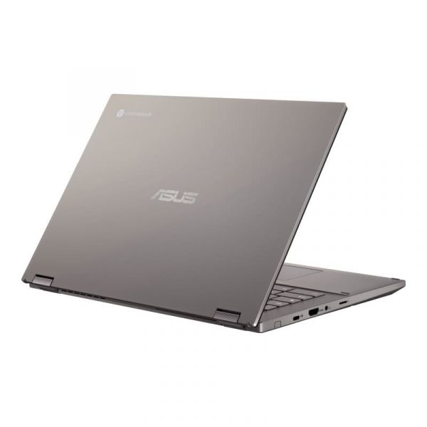 ASUS Chromebook CX34 Flip CB3401FBA-LZ0187 35,6 cm (14") Touchscreen WUXGA Intel® Core™ i5 i5-1235U 16 GB LPDDR4x-SDRAM 256 GB SSD Wi-Fi 6E (802.11ax) ChromeOS Grijs (90NX05R1-M006P0)