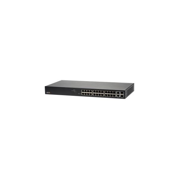 Axis 01192-003 netwerk-switch Managed Gigabit Ethernet (10/100/1000) Power over Ethernet (PoE) 1U Zwart (01192-003)