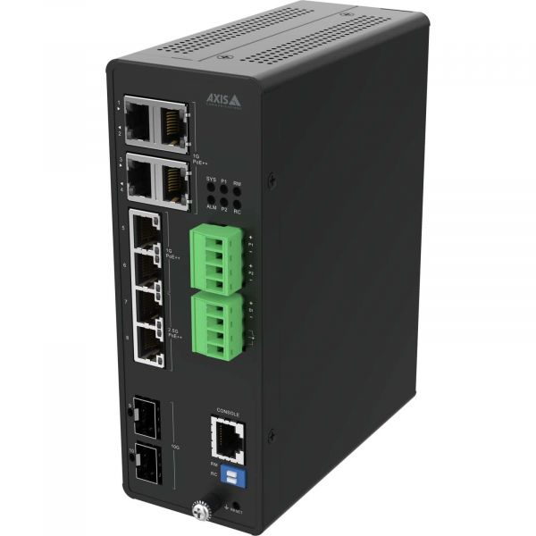 Axis 02621-001 netwerk-switch Managed 10G Ethernet (100/1000/10000) Power over Ethernet (PoE) Zwart (02621-001)