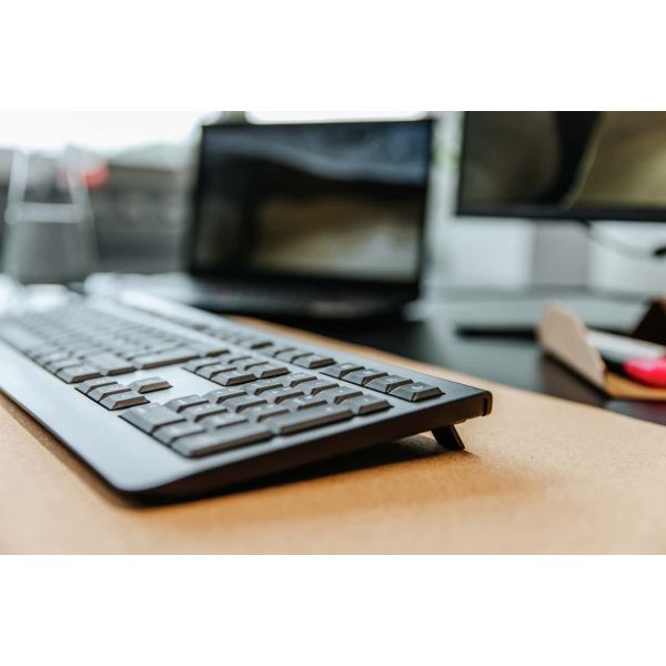 CHERRY KW 3000 toetsenbord RF Draadloos QWERTY Engels Zwart (JK-3000EU-2)