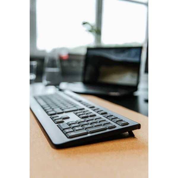 CHERRY KW 3000 toetsenbord RF Draadloos QWERTY Engels Zwart (JK-3000EU-2)