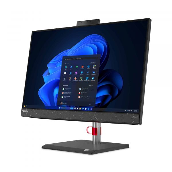 Lenovo ThinkCentre neo 50a 24 Gen 4 Intel® Core™ i5 i5-13500H 60,5 cm (23.8") 1920 x 1080 Pixels Touchscreen Alles-in-één-pc 8 GB DDR5-SDRAM 256 GB SSD Windows 11 Pro Wi-Fi 6 (802.11ax) Zwart