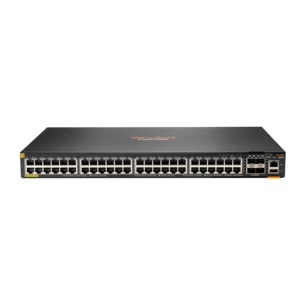 Aruba CX 6200F 48G Class-4 PoE 4SFP 740W Managed L3 Gigabit Ethernet (10/100/1000) Power over Ethernet (PoE) 1U (S0M85A#ABB)