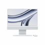 Apple iMac Apple M M3 59,7 cm (23.5") 4480 x 2520 Pixels 8 GB 256 GB SSD Alles-in-één-pc macOS Sonoma Wi-Fi 6E (802.11ax) Zilver thumbnail