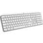 Logitech MX Keys S toetsenbord Universeel RF-draadloos + Bluetooth QWERTY US International Aluminium, Wit thumbnail