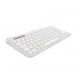 Logitech Pebble Keys 2 K380s toetsenbord RF-draadloos + Bluetooth QWERTY US International Wit thumbnail