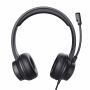 Trust HS-150 Headset Bedraad Hoofdband Kantoor/callcenter Zwart thumbnail