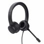 Trust HS-150 Headset Bedraad Hoofdband Kantoor/callcenter Zwart thumbnail