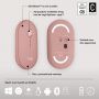 Logitech Pebble 2 Combo toetsenbord Inclusief muis RF-draadloos + Bluetooth QWERTY US International Roze thumbnail