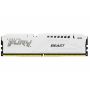 Kingston Technology FURY Beast 32GB 6000MT/s DDR5 CL30 DIMM White XMP (KF560C30BW-32) thumbnail