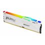 Kingston Technology FURY Beast 32GB 6400MT/s DDR5 CL32 DIMM White RGB XMP (KF564C32BWA-32) thumbnail