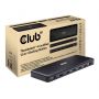 CLUB3D Thunderbolt 4 Certified 11-in-1 dockingstation voor mobiel apparaat Universeel Zwart thumbnail