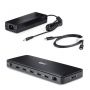 CLUB3D Thunderbolt 4 Certified 11-in-1 dockingstation voor mobiel apparaat Universeel Zwart thumbnail