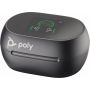 POLY Voyager Free 60+ UC Carbon Black Earbuds + BT700 USB-C-adapter + oplaadcase met touchscreen thumbnail