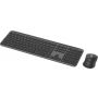 Logitech MK950 Signature Slim toetsenbord Inclusief muis Kantoor RF-draadloos + Bluetooth QWERTY US International Grafiet thumbnail