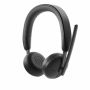 DELL WL3024 Headset Bedraad en draadloos Hoofdband Oproepen/muziek USB Type-C Bluetooth Zwart thumbnail