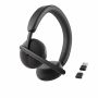 DELL WL3024 Headset Bedraad en draadloos Hoofdband Oproepen/muziek USB Type-C Bluetooth Zwart thumbnail