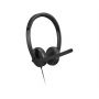 Lenovo 4XD1P83425 hoofdtelefoon/headset Bedraad Hoofdband Oproepen/muziek USB Type-A Zwart thumbnail