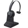 Yealink WH64 Hybrid Mono UC Headset Draadloos Hoofdband Kantoor/callcenter Micro-USB Bluetooth Zwart thumbnail