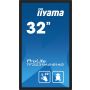 iiyama TF3239AS-B1AG beeldkrant Digitale signage flatscreen 80 cm (31.5") LED 500 cd/m² 2.4K Ultra HD Zwart Touchscreen Type processor Android 24/7 thumbnail