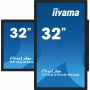 iiyama TF3239AS-B1AG beeldkrant Digitale signage flatscreen 80 cm (31.5") LED 500 cd/m² 2.4K Ultra HD Zwart Touchscreen Type processor Android 24/7 thumbnail