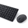 DELL KM555 toetsenbord Inclusief muis Universeel RF-draadloos + Bluetooth QWERTY US International Zwart thumbnail