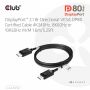 CLUB3D DisplayPort™ 2.1 Bi-Directional VESA DP80 Certified Cable 4K120Hz, 8K60Hz or 10K60Hz M/M 1.6m/5.25ft thumbnail