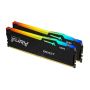 Kingston Technology FURY Beast 32GB 6000MT/s DDR5 CL40 DIMM (Kit van 2) RGB (KF560C40BBAK2-32) thumbnail