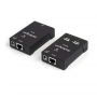 StarTech.com 4-Port USB 2.0 Extender - 40m USB Over Cat5/Cat6 Verlenger - Compacte USB 2.0 Over Ethernet Extender (USB2004EXTV) thumbnail