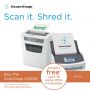 Ricoh ScanSnap iX1600 ADF-/handmatige invoer scanner 600 x 600 DPI A4 Wit thumbnail