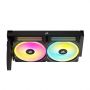 Corsair H100I Processor Kit voor vloeistofkoeling 12 cm Zwart (CW-9061001-WW) thumbnail