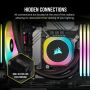 Corsair H100I Processor Kit voor vloeistofkoeling 12 cm Zwart (CW-9061001-WW) thumbnail