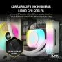 Corsair H150I Processor Kit voor vloeistofkoeling 12 cm Wit thumbnail