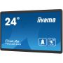 iiyama TW2424AS-B1 beeldkrant Digitale signage flatscreen 60,5 cm (23.8") Wifi 250 cd/m² 4K Ultra HD Zwart Touchscreen Type processor Android 24/7 (TW2424AS-B1) thumbnail