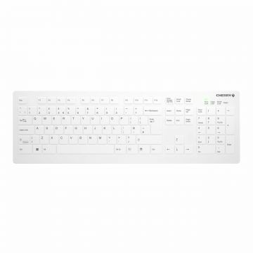 CHERRY AK-C8112 toetsenbord RF Draadloos QWERTY Engels Wit