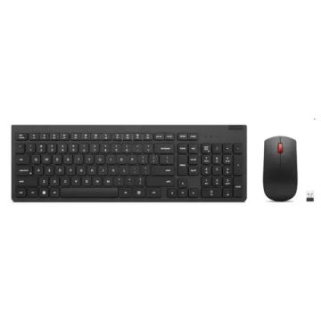 Lenovo 4X31N50746 toetsenbord Inclusief muis RF Draadloos QWERTY Amerikaans Engels Zwart