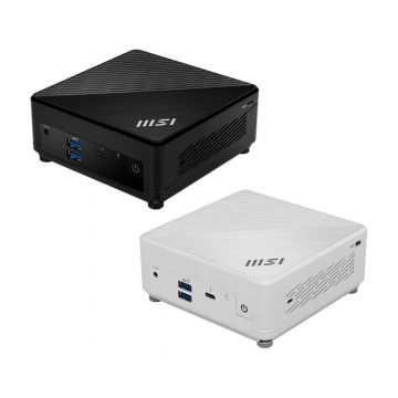 MSI Cubi 5 12M Intel® Core™ i3 i3-1215U DDR4-SDRAM Windows 11 Home Mini PC Mini PC barebone Zwart