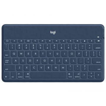 Logitech Keys-To-Go Blauw Bluetooth Duits