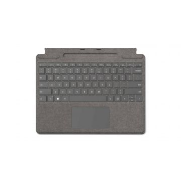 Microsoft Surface Typecover Alcantara met pen storage/ Zonder pen Platinum Pro 8 & X & 9