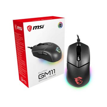 MSI Clutch GM11 muis Linkshandig USB Type-A Optisch 5000 DPI