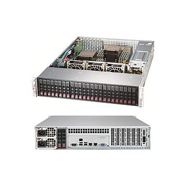 Supermicro SSG-2029P-E1CR24H server barebone LGA 3647 (Socket P) Rack (2U) Zwart