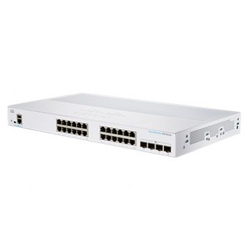 Cisco CBS350-24T-4X-EU netwerk-switch Managed L2/L3 Gigabit Ethernet (10/100/1000) Zilver